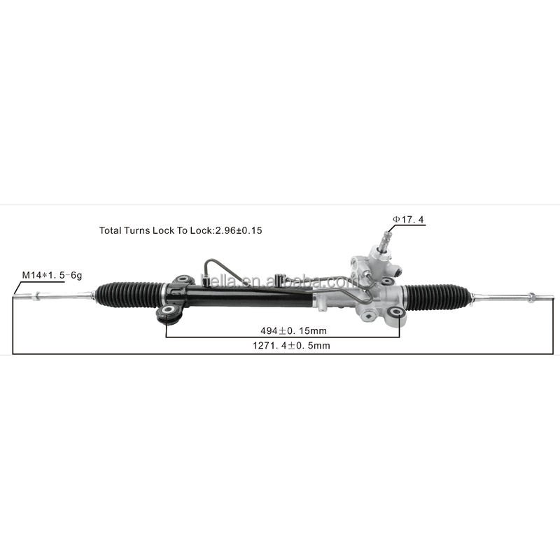 Auto Power Steering Gear Rack For Honda CR-V CRV 2007 2008 2009 2010 53601SWAQ01 53601-SWA-Q01