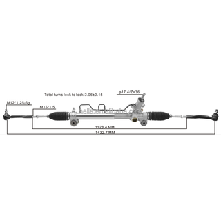 Auto Power Steering Gear Rack For Toyota Camry ACV3 2002- 4425006190 44250-06190