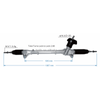 Auto Power Steering Gear Rack For Nissan Sylphy 2020 2021 2022 48001-6LA0A 48001-6LB0A