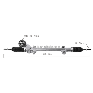 Auto Power Steering Gear Rack For Hyundai I30 2009 2010 56500-2L201