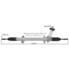Auto Power Steering Gear Rack For Hyundai i45 565003Q000 565002T600