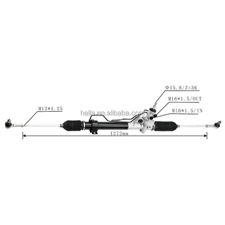 Auto Power Steering Gear Rack For Suzuki APV 4850061J01000 4850061J01 48500-61J01-000 48500-61J01