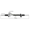 Auto Power Steering Gear Rack For Honda Acura 53601STKA02 53601STKA04 53601-STK-A02 53601-STK-A04