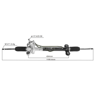 Auto Power Steering Gear Rack For Honda Acura 53601STKA02 53601STKA04 53601-STK-A02 53601-STK-A04