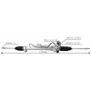 Auto Power Steering Gear Rack For Toyota Camry 1992- 4425033251 44250-33251