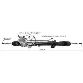 Auto Steering Gear For Nissan Teana 2.0L 2.5L 2012 2013 49001JA01B 49001JA010 49001JA000 49001-JA01B 49001-JA010 49001-JA000
