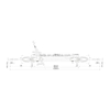 Auto Power Steering Gear Rack For Chevrolet Orlando 26215989