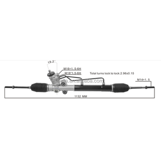 Auto Power Steering Gear Rack For Daewoo Lacetti 2002 2003 2004 2005 96451425
