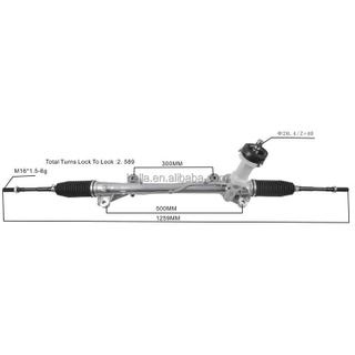 Auto Power Steering Gear Rack For Hyundai Lafesta 2016 2017 2018 2019 56500J1000 56500F2100 56500F2000