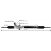 Auto Power Steering Gear Rack For Hyundai Libero 2000- 5770047000 5770047500 5770047300 57700-47000 57700-47500 57700-47300