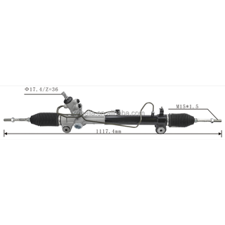 Auto Power Steering Gear Rack For Toyota Harrier 2003 2004 2005 2006 2007 4420048090 4420048070