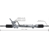 Auto Power Steering Gear Rack For Renault Sandero 2006 2007 8200265236