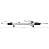 Auto Power Steering Gear Rack For Toyota Corolla Altis NDE170 NZE170 ZRE17 ZZE172 2013- 4551002600 45510-02600