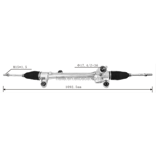 Auto Power Steering Gear Rack For Toyota Corolla Altis NDE170 NZE170 ZRE17 ZZE172 2013- 4551002600 45510-02600