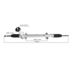 Auto Power Steering Gear Rack For Kia Sorento 2015 2016 2017 2018 565002W300 565002P000