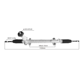 Auto Power Steering Gear Rack For Kia Sorento 2015 2016 2017 2018 565002W300 565002P000