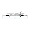 Auto Power Steering Gear Rack For Mazda 3 2004- BBL332110A CC2932110A BBL3-32-110A CC29-32-110A