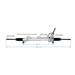 Auto Power Steering Gear Rack For Mazda 3 2004- BBL332110A CC2932110A BBL3-32-110A CC29-32-110A