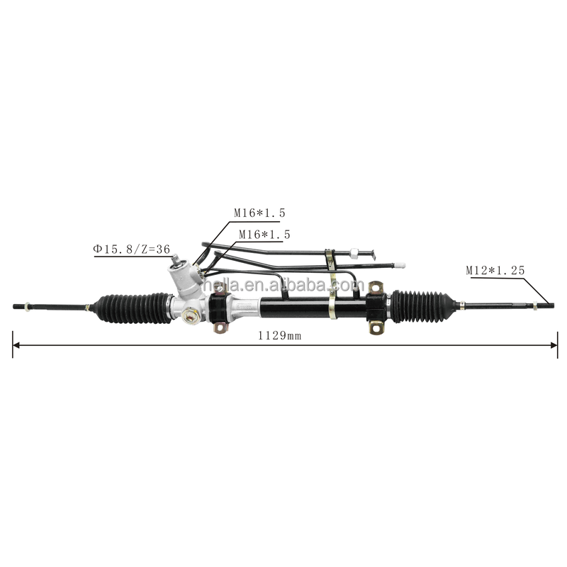 Auto Power Steering Gear Rack For Mazda 121 KK136-32-960B
