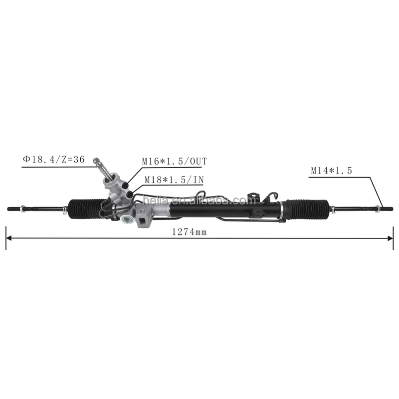 Auto Power Steering Gear Rack For Chrysler Caravan 2001 4743142AH 4743142AD 4766321AD