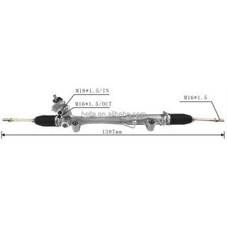 Auto Power Steering Gear Rack For Volkswagen Amarok 2011 2012 2013 2014 2015 2H1422055C 7L6422055K