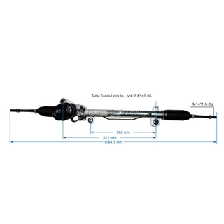 Auto Power Steering Gear Rack For Chevrolet Sail 2015 2016 2017 26212090 26212091