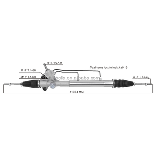 Auto Power Steering Gear Rack For Toyota Avanza 1.5Cc 2003- 44200BZ060 44200BZ040 44200-BZ060 44200-BZ040