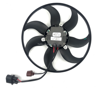Car Radiator Cooling Fan For VW Volkswagen Golf Bora 2003 2004 2005 2006 1J0959455F 6H0959455B 6N0959455F 6X0959455A 1J0959455D