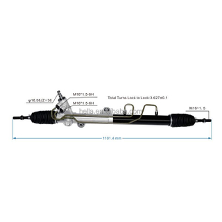 Auto Power Steering Gear Rack For Roewe MG W5 2011 2012 2013 2014 2015 2016 46500-09006