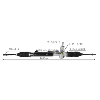 Auto Power Steering Gear Rack For Fiat Grand Siena FiatGrandSiena