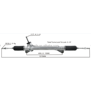 Auto Power Steering Gear Rack For Toyota Sienna ASL30 GSL35 4551008020 45510-08020