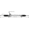 Auto Power Steering Gear Rack For Toyota Yaris Vios 2005- 455100D170 455100D150 4551052140 45510-0D170 45510-0D150 45510-52140