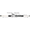 Auto Power Steering Gear Rack For Proton Wira MB682055 PW824267