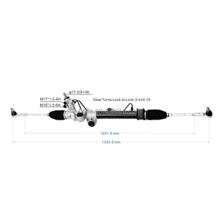 Auto Power Steering Gear Rack For Isuzu D-Max 2WD 2002- 8979435201 8-97943520-1