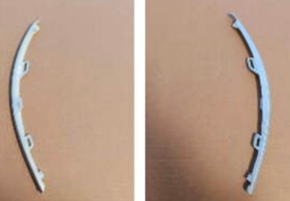 Left Rear Bumper Trim Strip for Geely Emgrand 6608069559