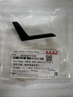 Tow Hook Cover 2 for EXEED TXL 602002975AA